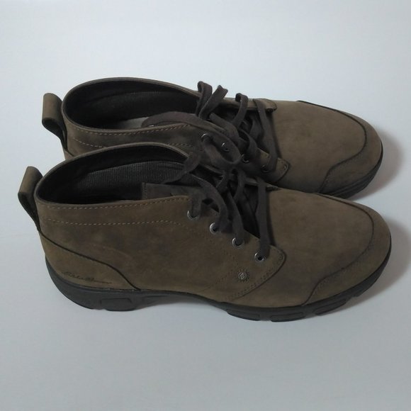 Mens Eddie Bauer Chukka Suede Boots 